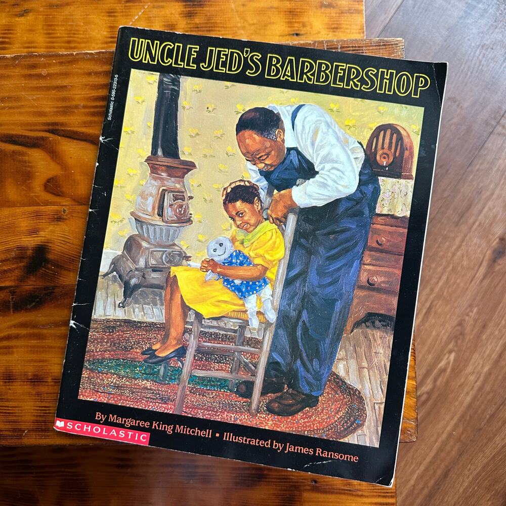Vintage 1994 Scholastic Uncle Jed's Barbershop Paperback Book